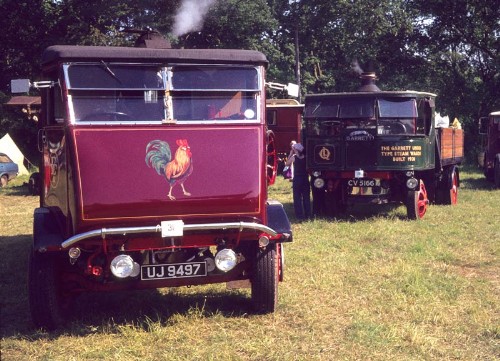 Sentinel and Garratt steam wagons