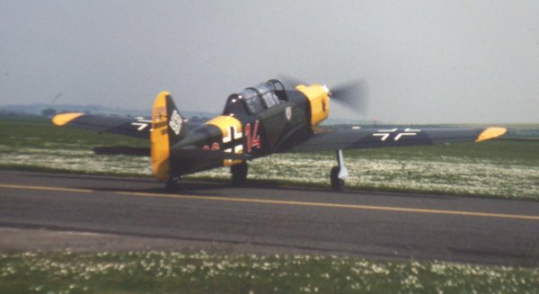 German WWII aircraft, perhaps Messerschmidt