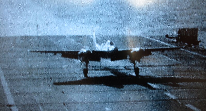 Landing on HMS Eagle 1950s