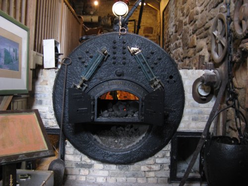 Boiler at Levant Mine, Cornwall